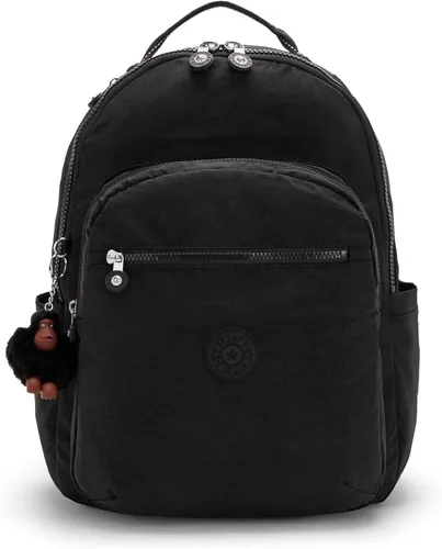Miniatura 96 de Kipling Mochila para portátil Seoul de 15 pulgadas para mujer, duradera, espaciosa, con correas acolchadas para el hombro, funda protectora