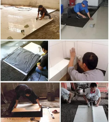 Miniatura 2 de POPETPOP Martillo de goma, herramienta de instalación de azulejos de 16 onzas, mango de madera, martillo de construcción, agarre antideslizante