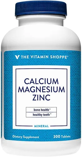 Calcio-Magnesio-Zinc con Vitamina D - Apoya Huesos Saludables (300 Tabletas)