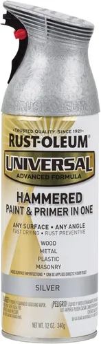 Miniatura 165 de Rust-Oleum 245197 Pintura en aerosol universal para todas las superficies, 12 onzas, negro satinado