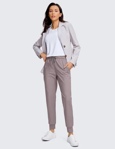 Miniatura 3 de CRZ YOGA - Pantalones deportivos elásticos de 4 vías para mujer de 27 pulgadas, pantalones deportivos para correr, viajes, descanso, pantalones