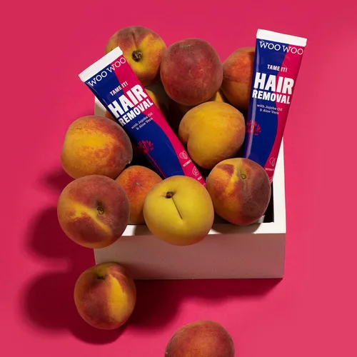 Miniatura 4 de WooWoo Crema natural para depilación íntima – Removedor de pelo vegano sin dolor para pieles sensibles – Depilatorio para genitales, bikini, piernas