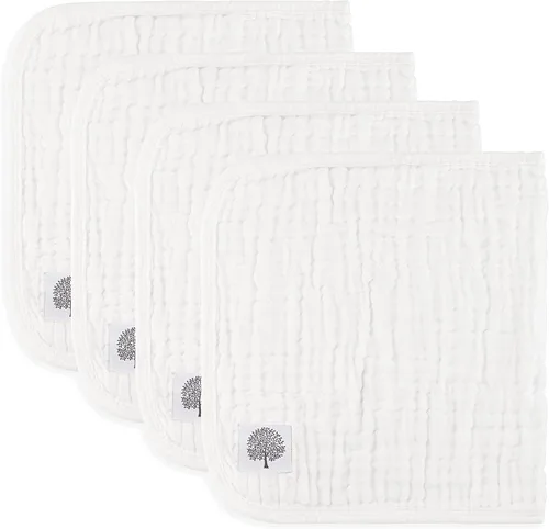 Miniatura 15 de Parker - Paños de muselina para eructos Ropa para eructos 100% algodón, esencial para recién nacidos, lista de regalos de bebé imprescindibles