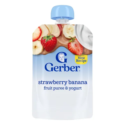 Miniatura 11 de GERBER NATURAL PARA BEBÉ 2nd Foods Manzana Mango Fresa 6(4x3.5oz)