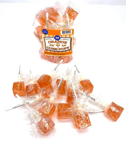 Miniatura 4 de PKM Candies - Paquete de 12 chupones cuadrados cuadrados de moda antigua: paquete de ventosas con sabor envuelto individualmente por Espeez - Party