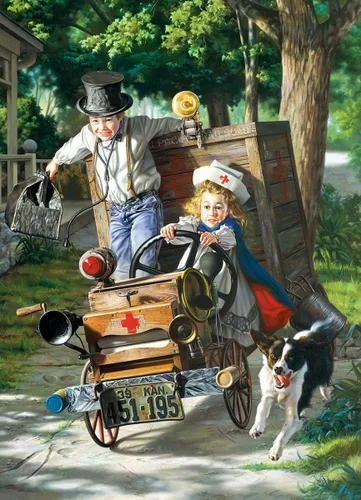 Miniatura 2 de EuroGraphics Help on the Way by Bob Byerley - Rompecabezas (1000 piezas), multicolor (6000-0439)