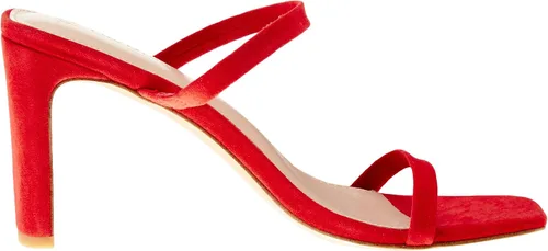 Miniatura 6 de The Drop Women's Avery Square Toe Two Strap High Heeled Sandal