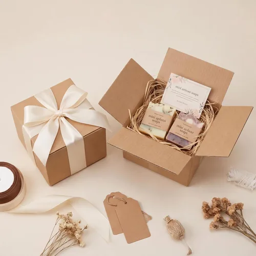 Miniatura 7 de CRUGLA 30 paquetes de cajas de envío de 4 x 4 x 4 pulgadas para pequeñas empresas, cajas de cartón corrugado a granel para envíos, embalaje y envío