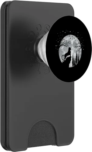 Miniatura 7 de American Bully Full Moon At Night - Perros American Bully PopSockets intercambiables PopGrip