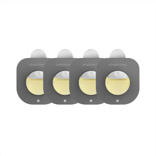 Miniatura 7 de simplehuman Odorsorb® Pod Starter Pack, eliminador de olores de bote de basura con aceites a base de plantas, control continuo de olores de 45 días