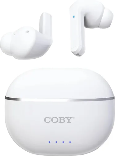 Miniatura 11 de Coby Auriculares con cancelación de ruido con funda de carga, cancelación de ruido, modos de transparencia, seguimiento inteligente, emparejamiento