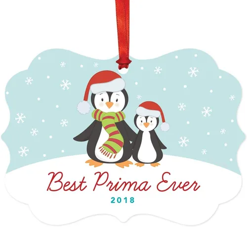 Miniatura 9 de Andaz Press Adorno de recuerdo de Navidad con marco de fantasía de familia española, Nuestra Primera Navidad Como UNA Familia De Tres 2024, Familia