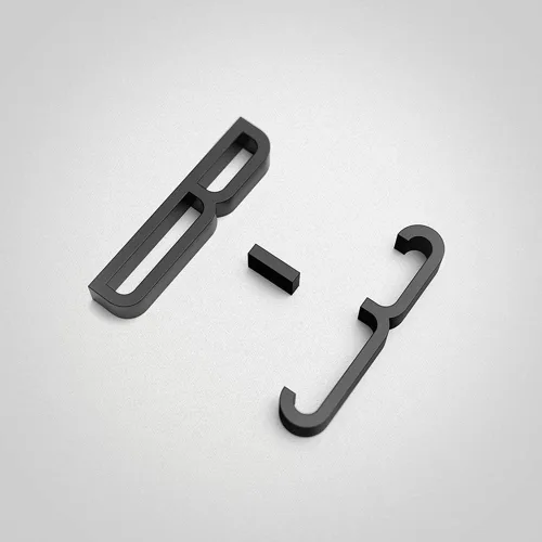 Miniatura 6 de Números de puerta para casa/apartamento, buzón de 4 pulgadas, letras autoadhesivas negras (0, estilo A)