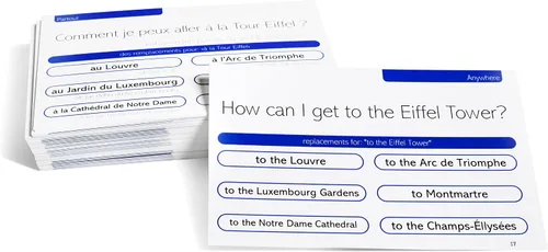 Miniatura 6 de Pat's Flash Cards Paquete de 250 tarjetas flash francesas esenciales