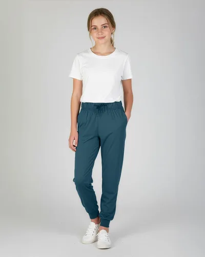 Miniatura 24 de Real Essentials Paquete de 3: pantalones deportivos casuales para niñas (de 7 a 16 años)