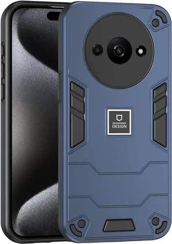 Miniatura 334 de Funda compatible con Huawei Y9 Prime (2019), compatible con Huawei Y9 Prime (2019) 4G STK-L21 2 en 1 [PC duro + TPU], funda de teléfono azul