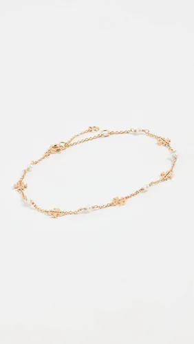 Miniatura 2 de Tory Burch Pulsera de cadena delicada Kira Pearl para mujer