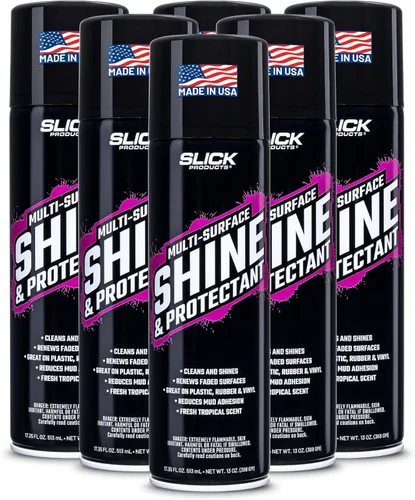 Miniatura 10 de Slick Products - Capa protectora Shine & Protectant para plásticos, vinilo, goma, fibra de vidrio y más