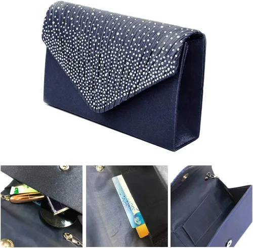Miniatura 3 de Groupcow Nuevos bolsos de noche para mujer, bolso de boda