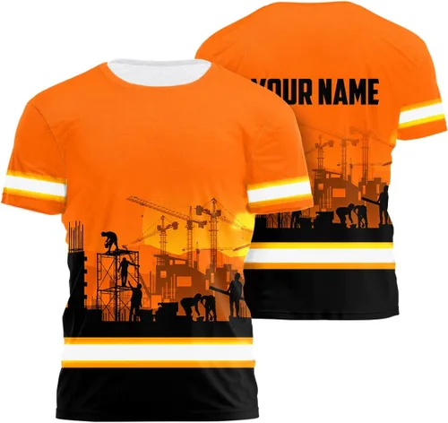 Miniatura 30 de Sudadera con capucha de alta visibilidad para hombre, ropa de trabajo de seguridad Hi Vis con diseño reflectante