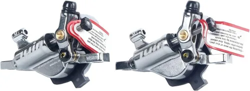Miniatura 9 de Juego de pinzas de freno de disco hidráulicas accionadas por cable M1, freno híbrido extra potente para carretera/montaña/ciclocross/grava/bicicleta