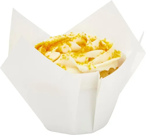 Miniatura 8 de Juvale Revestimientos para cupcakes – 2 x 3.5 pulgadas, negro, paquete de 100 – Revestimientos de tulipanes para cupcakes para hornear y fiestas