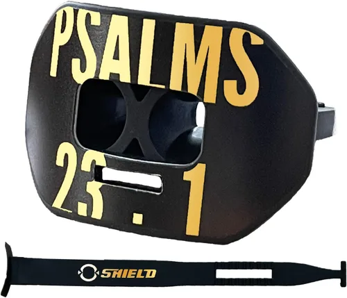 Miniatura 10 de O Shield Protector bucal con diseño de vórtice de fútbol americano con diseño de flujo de aire, ajuste hermético para una mejor respiración