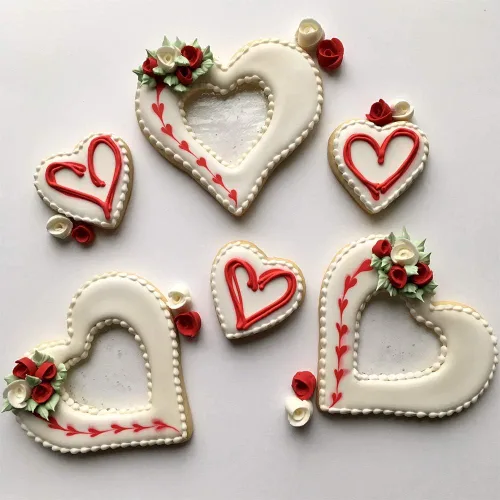 Miniatura 3 de Cortador de galletas de corazón de 4 pulgadas fabricado en Estados Unidos por Ann Clark