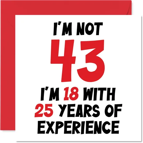 Miniatura 68 de Tarjeta de cumpleaños número 100 para mujeres y hombres, no 100, soy 18 con 82 años de experiencia, divertida tarjeta de felicitación de feliz