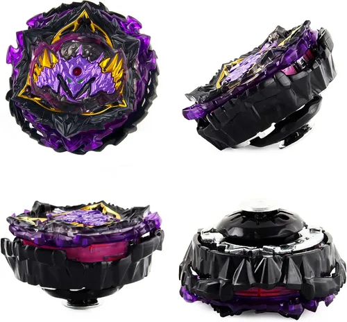Miniatura 4 de Gyro Battling Tops Burst SuperKing, Lanzador de Giroscopio y Empuñadura Juego de Batalla Set Giro Derecho Sistema de Capas DB Conjunto de Juguetes