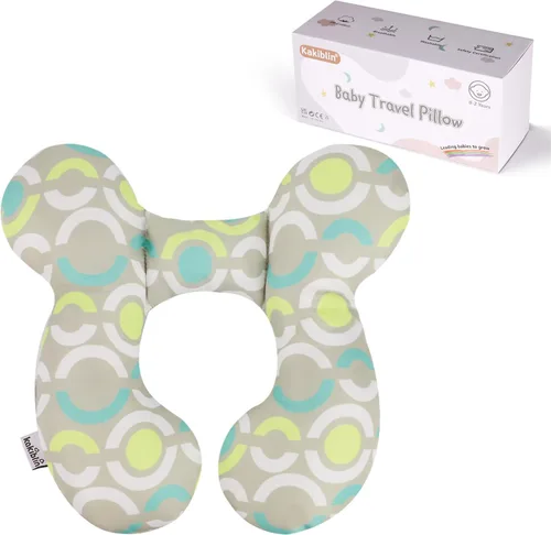Miniatura 25 de Kakiblin - Almohada de cuello para bebé, almohada de apoyo para bebé mejorada, almohada para la cabeza del bebé, almohada de apoyo para el cuello