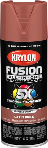 Miniatura 29 de Krylon Fusion - Pintura en aerosol adhesiva todo en uno para uso en interiores y exteriores, 12 onzas, aluminio Icy Grape