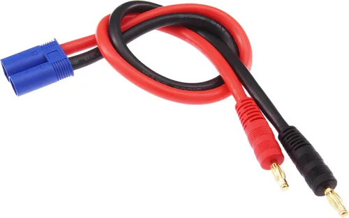 Miniatura 2 de 1pc EC5 Conector Enchufe a 0.157 in Banana Plugs Carga de Batería Cable Adaptador de Cable 10awg 12inch (E162-1)