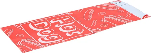 Miniatura 10 de Restaurantware -Bag Tek - Bolsas de comida forradas con papel de aluminio de 3.7 x 1.2 x 9.1 pulgadas, 100 envoltorios desechables para perros