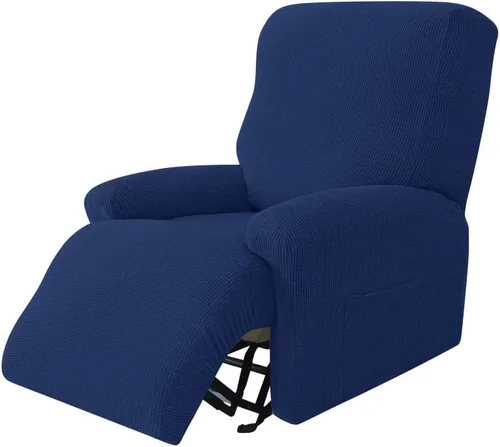 Miniatura 16 de Konsilsa Fundas para sofá reclinable de 1/2/3/4 plazas, funda elástica para sillones reclinables, funda para sillón reclinable, funda Tela 1-22