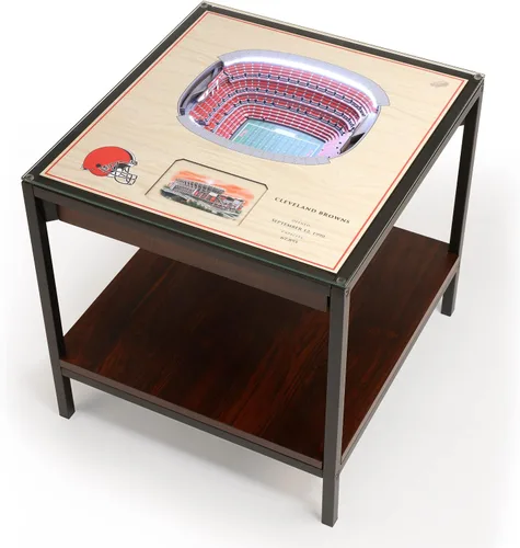 Miniatura 26 de YouTheFan NFL - Mesa auxiliar iluminada StadiumViews de 25 capas