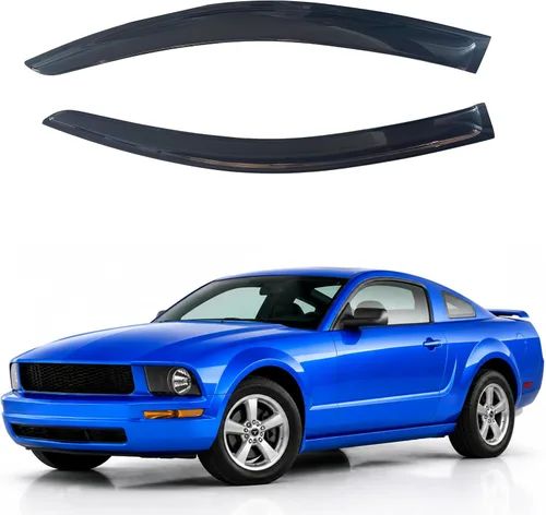 Miniatura 56 de IG - Visera para ventana para Ford Bronco y F150-F350 1980-1996, deflector lateral tipo cinta adhesiva, resistente, contra lluvia y viento