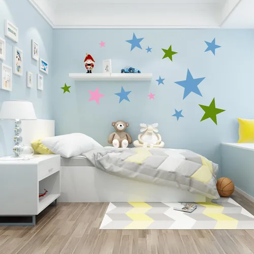 Miniatura 4 de Plantilla de estrella grande para pintar Plantilla de estrella de 5 puntas Plantillas de plástico reutilizables, para decoración del hogar, artes