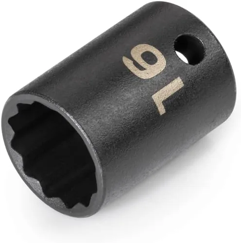 Miniatura 91 de TEKTON Accionamiento de 3/8 pulgadas x 1 pulgada Zócalo de impacto de 12 puntos poco profundo SID12225