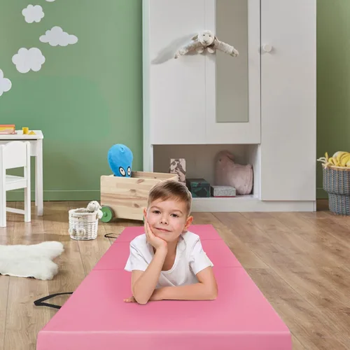 Miniatura 7 de Max4out 6/8/10' Foldable Gymnastics Gym with Carrying Handles, Exercise Aerobics Mat for Kids Adult,Tumbling Mat for Stretching Fitness Mat for Home