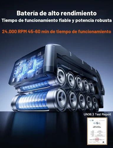 Miniatura 4 de Lavadora portátil inalámbrica para automóvil, lavadora de mano con motor sin escobillas, boquilla 6 en 1 y manguera desmontable de 32 pies, lavadora