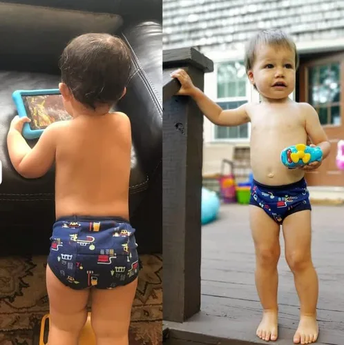 Miniatura 3 de BIG ELEPHANT Potty Training Underwear - 10 Pack, 100% Cotton Absorbent Unisex Toddler Pee Pants for Boys Girls