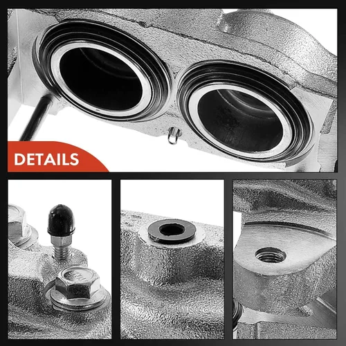 Miniatura 7 de A-Premium Conjunto de pinza de freno de disco compatible con modelos seleccionados de Toyota - Sequoia 2008-2015, Tundra 2007-2015 - Lado delantero