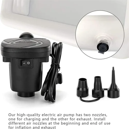 Miniatura 2 de Kit de lavabo inflable para bañera y ducha para ancianos, sistemas inflables de lavabo de PVC con bolsa de agua y bomba de aire eléctrica, bañera