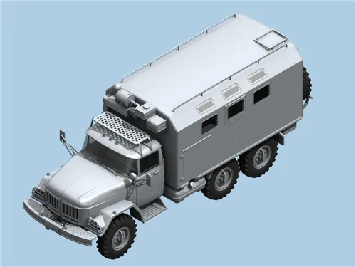 Miniatura 19 de ICM Modelos ZiL-131 KShM Vehículo del Ejército Soviético