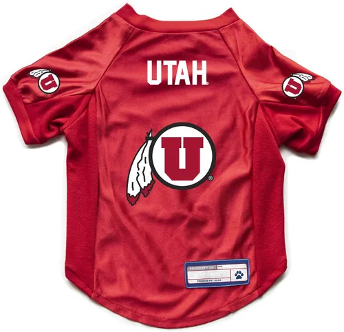 Miniatura 28 de Littlearth Camiseta elástica para mascotas de la NCAA de Alabama Crimson Tide, color del equipo, talla XS