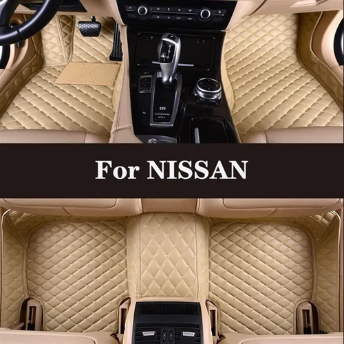 Miniatura 2 de Tapete de cuero completo envolvente personalizado para Nissans Sulphy Teana J32/L33 Sentra Qashqai J10/J11 Leaf March GTR Cefiro Terra