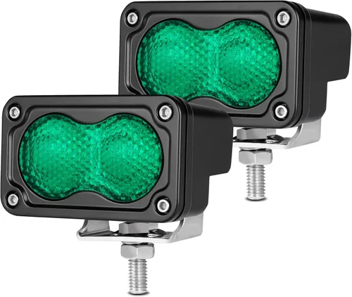 Miniatura 15 de Cápsulas LED ámbar, 2 unidades de luz de conducción de 40 W y 3 pulgadas, luz antiniebla ámbar, impermeable, para parachoques todoterreno, cubo