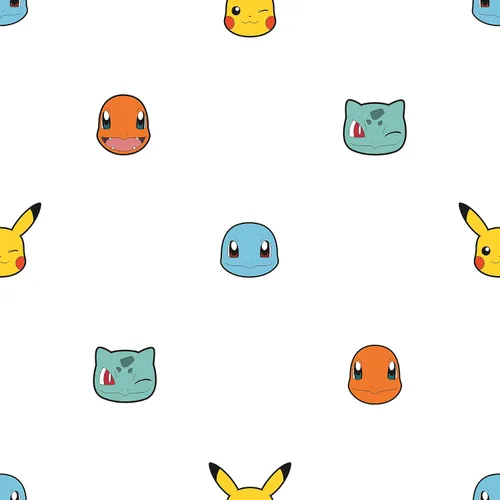 Miniatura 9 de RoomMates Pokémon Pikachu Floral Papel Tapiz Autoadhesivo, RMWS1229 (Paquete de 1)