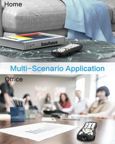 Miniatura 2 de HD 1080P Cámara oculta TV remoto espía cámara 2 en 1 uso WiFi cámaras con video y detección de movimiento para seguridad interior hogar inalámbrico